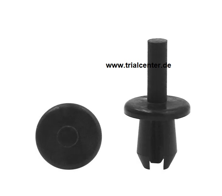 Kuststoffnieten für Kotflügel hinten