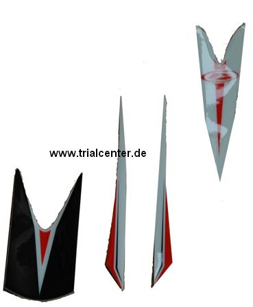 Aufkleber Kotflügel vorn für Beta Evo 