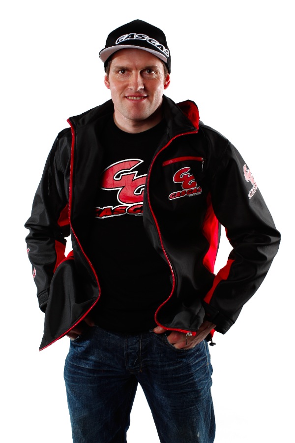 Gasgas Jacke by Jitsie Farbe: Rot/Schwarz