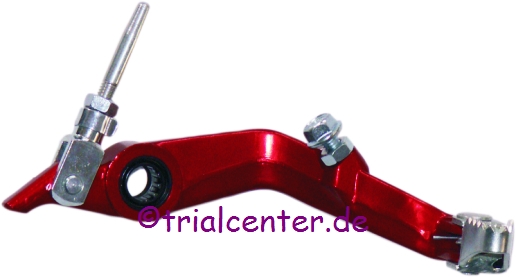 Fussbremshebel Beta REV Bj. 02-08 ab 125 ccm Farbe: Rot